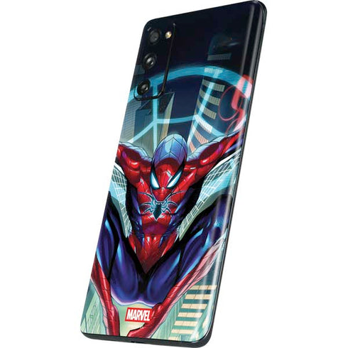 Marvel Spiderman Spiderman Armor MK IV Galaxy S20 Fan Edition Skin